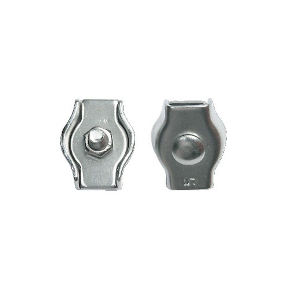 Simplex Drahtseilklemme mit Schraube, Kabelklemme, hohe Stabilität - 3 - 5 mm