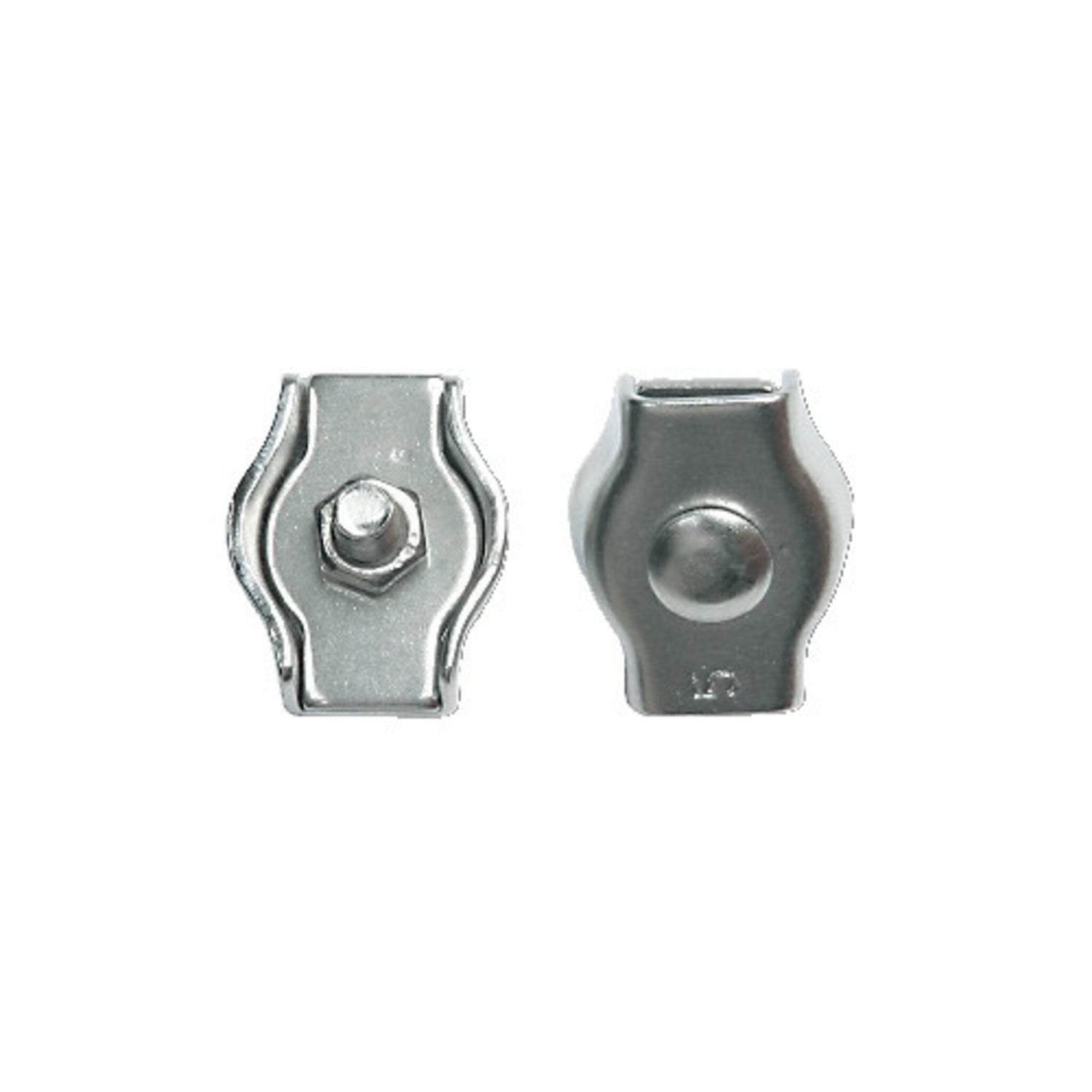 Simplex Drahtseilklemme mit Schraube, Kabelklemme, hohe Stabilität - 3 - 5 mm