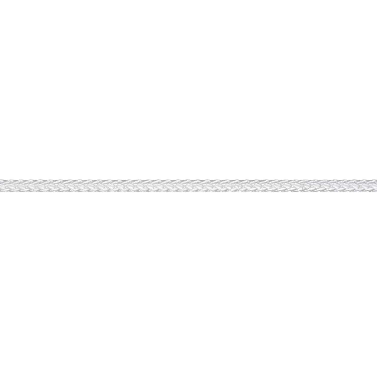 Liros Flechtleine, weiße 100 m Rolle, strapazierfähiges Seil, langlebig und vielseitig - 4 - 5 mm