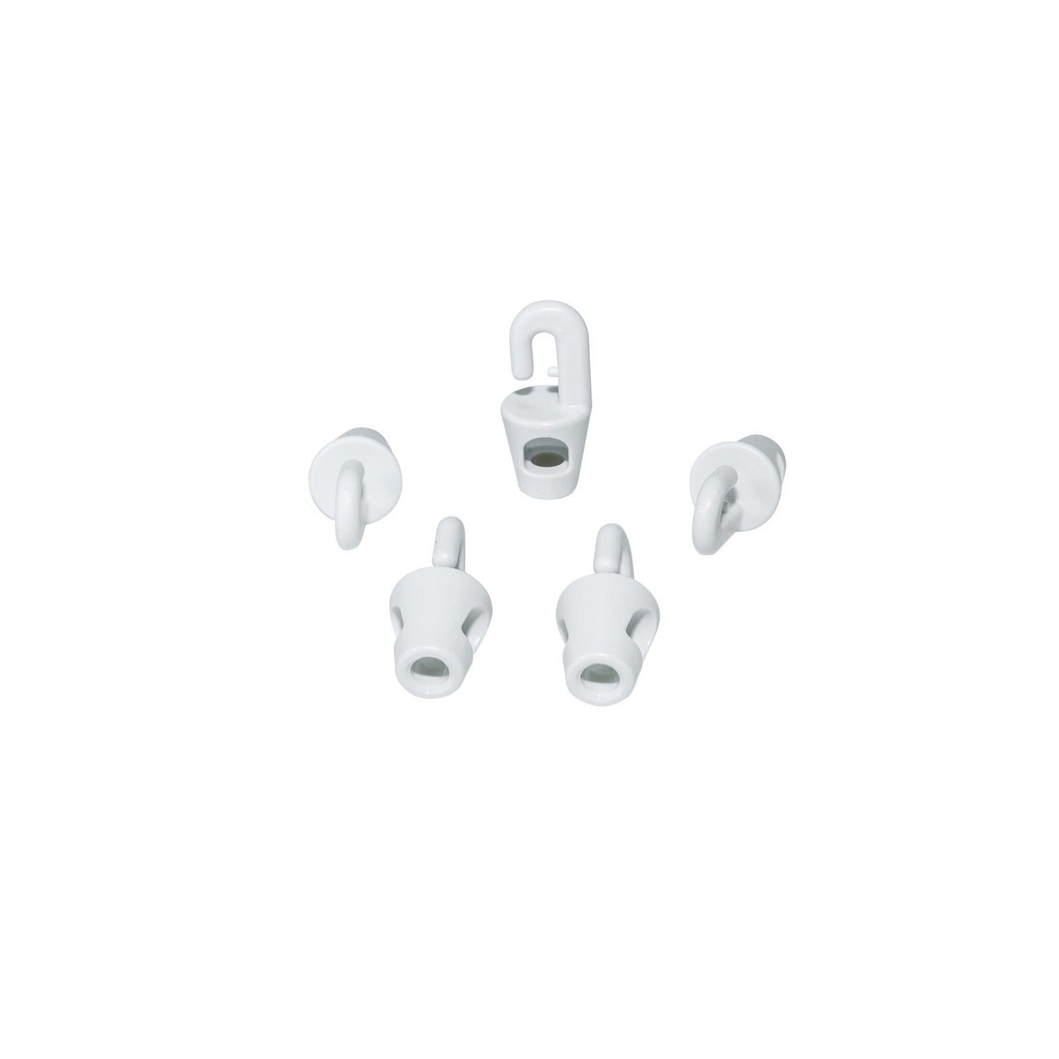 Plastikhaken Seilhaken 6 mm Seilloch, robuste Kunststoffhaken, einfache Handhabung