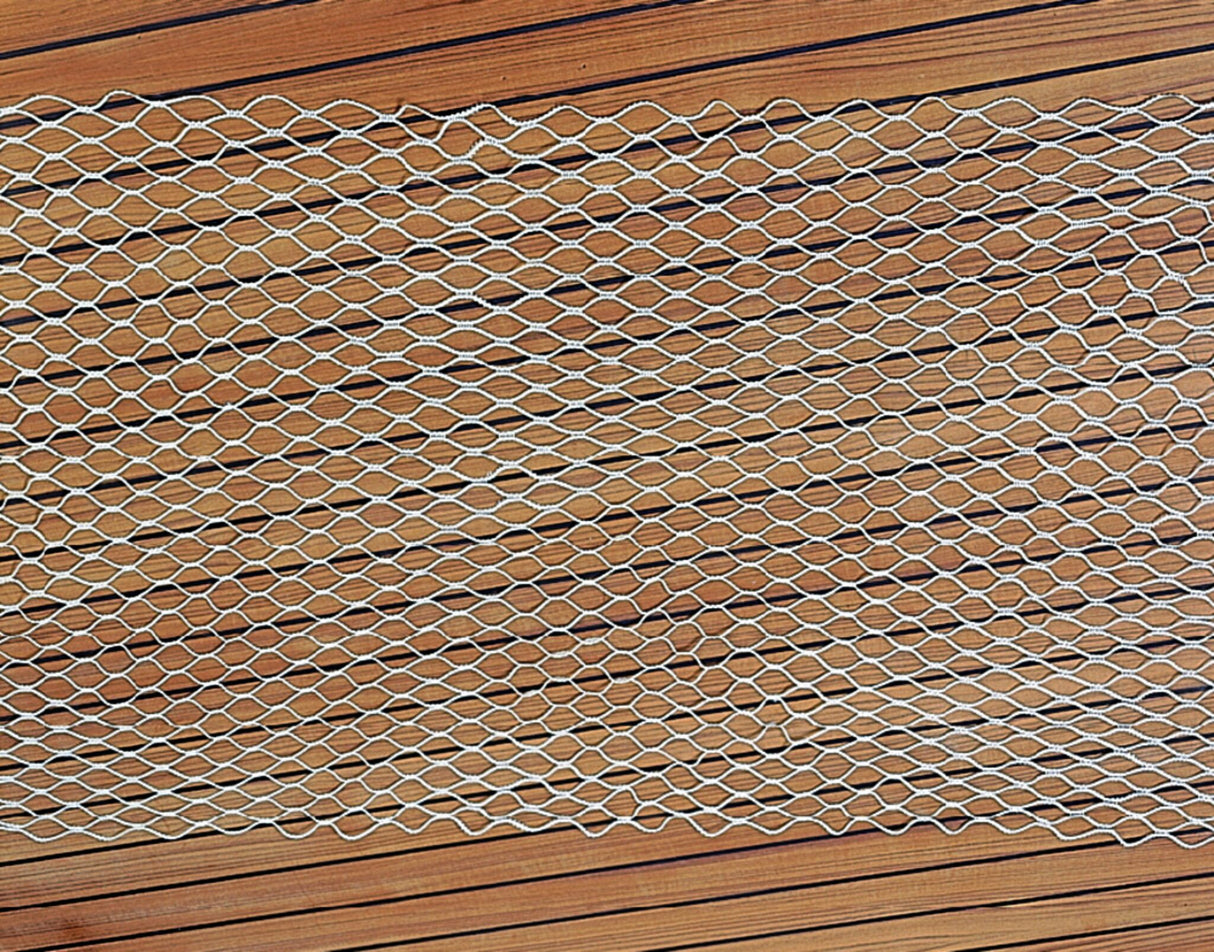 Trem railing net braided, rope net 30 m bundle, mesh size 25 mm welded