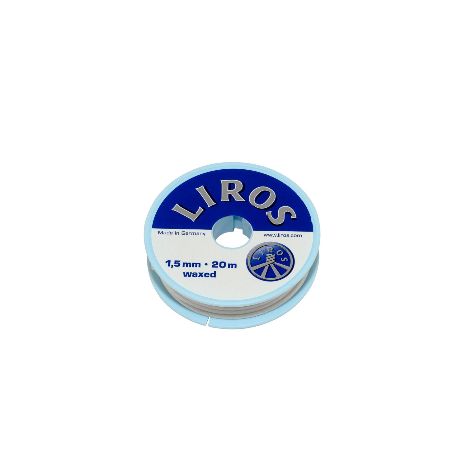 LIROS Takel- und Bändselgarn, gedreht und gewachst, langlebig und vielseitig - 1 - 1,5 mm