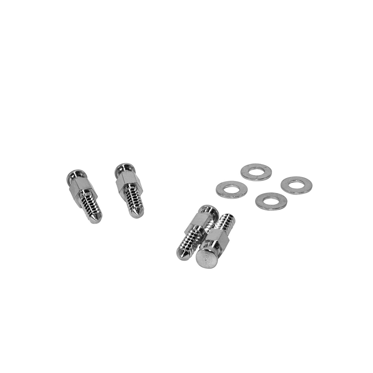 Minax wood screw nickel-plated brass 4.3x13 mm, screw set, high-quality connection technology