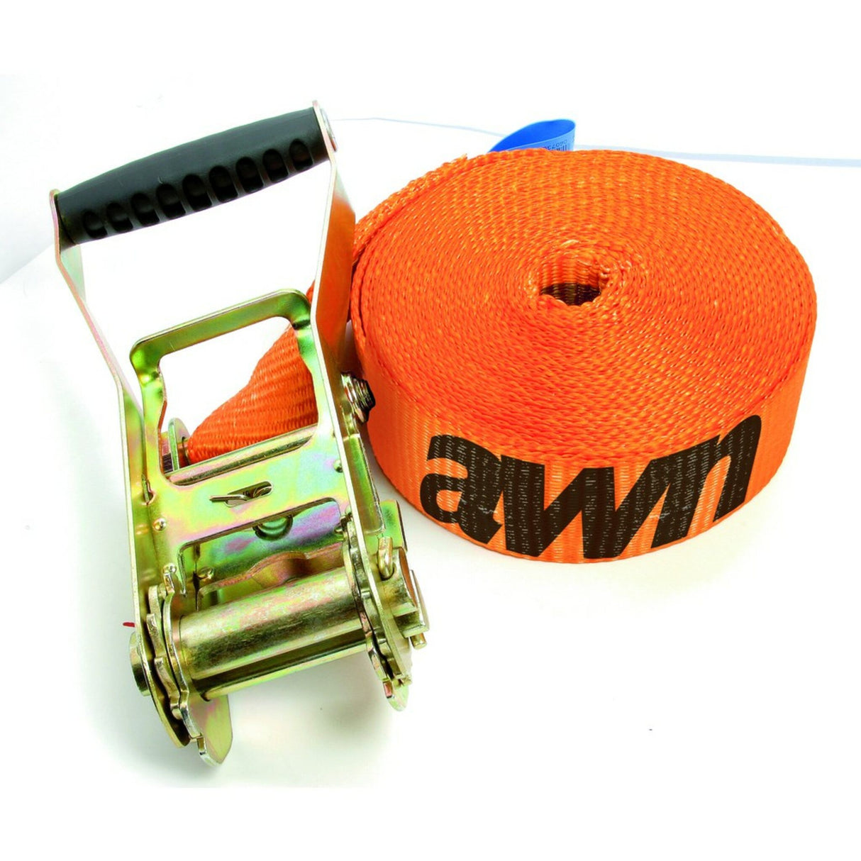awn Ratschenzurrgurt Polyester 50mm, Ladungsgurt, Bruchlast 4000daN 8m Länge orange