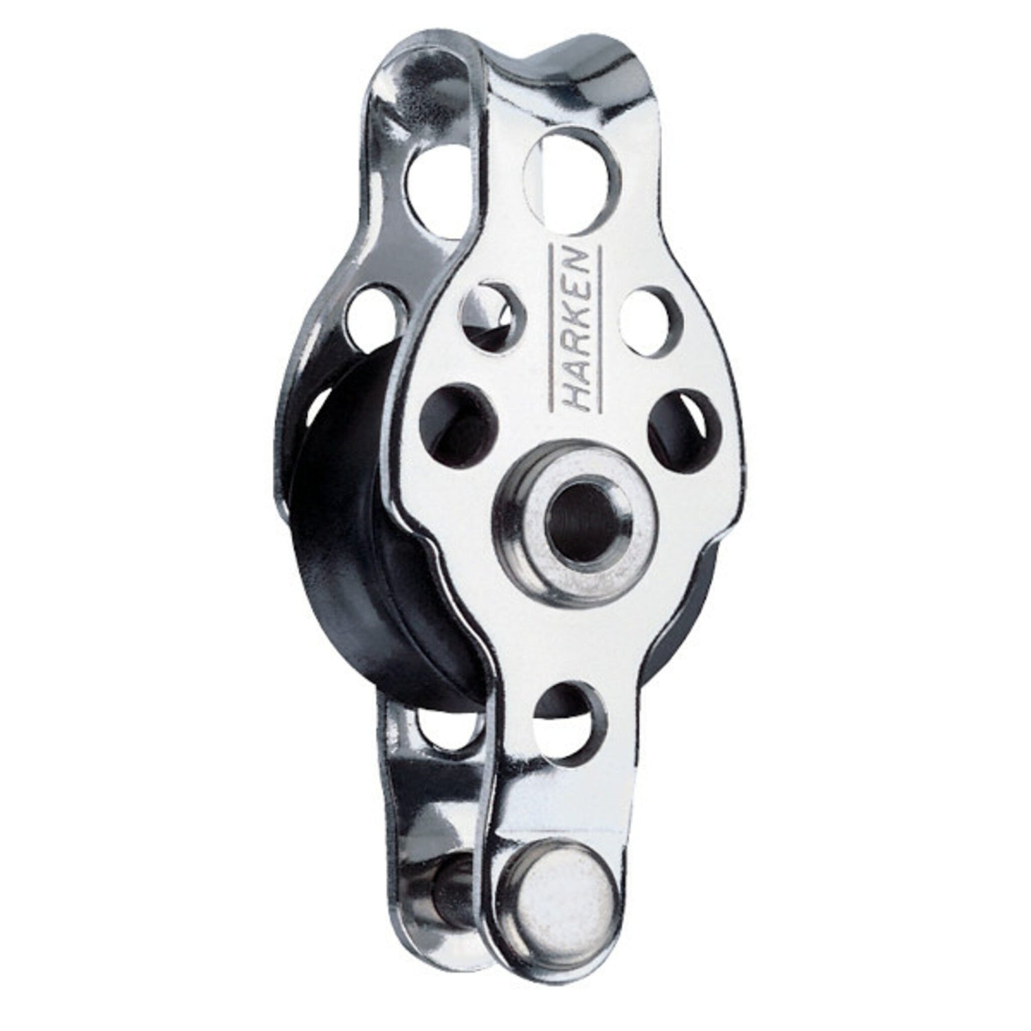 Harken Block 16mm Edelstahl-Kugellager Hundsfott für Jollen, Seilrolle, hohe Arbeitslast bei minimaler Reibung