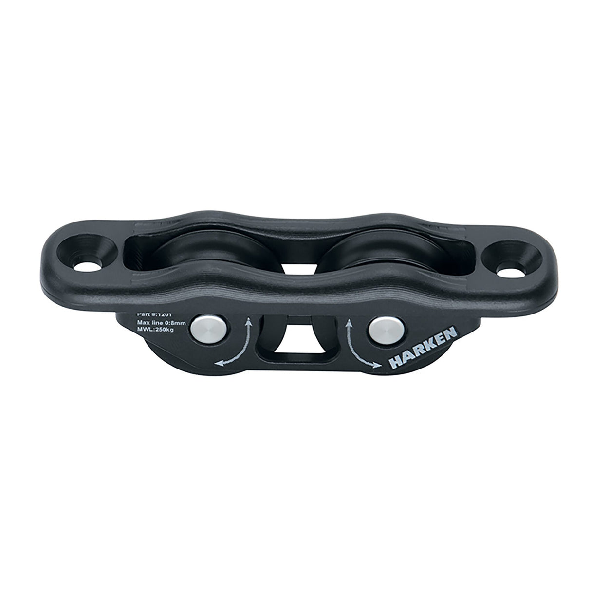Harken Doppelblock Aluminium Indeck robust, Mast-Block, langlebig und leichtgängig