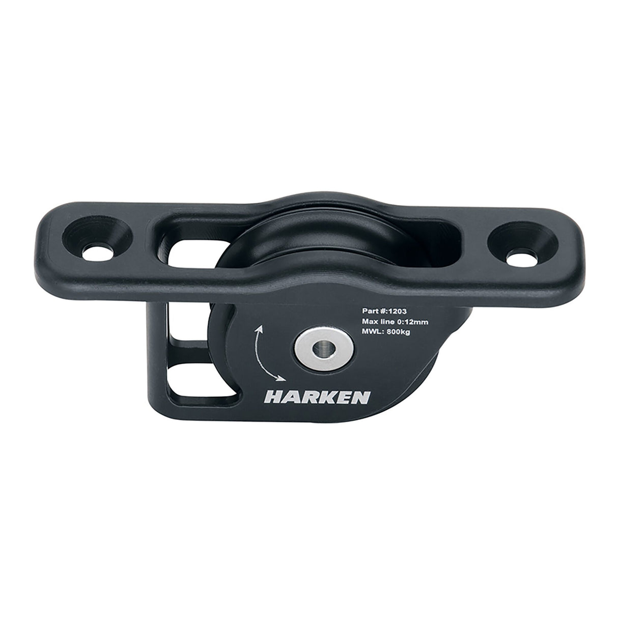 HARKEN Mast-Block Protexit™ Indeck Aluminium - robust, langlebig, für hohe Arbeitslasten - 30 - 60 mm