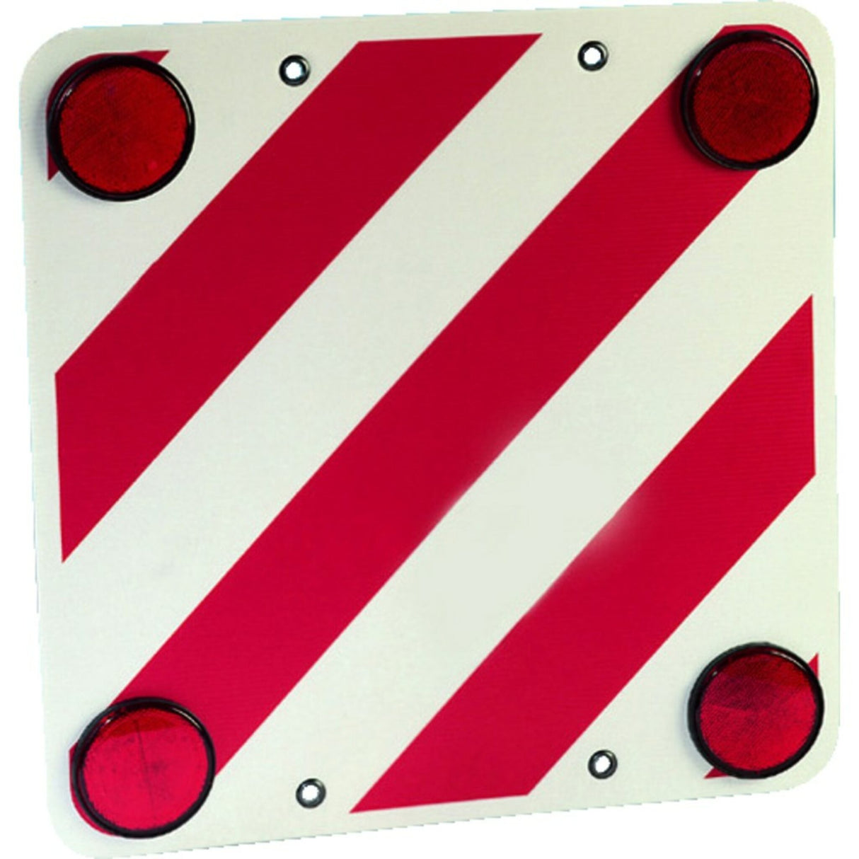 Warntafel Überlängen-Warntafel 50x50 cm, reflektierend mit Bohrlöchern, Kunststoff