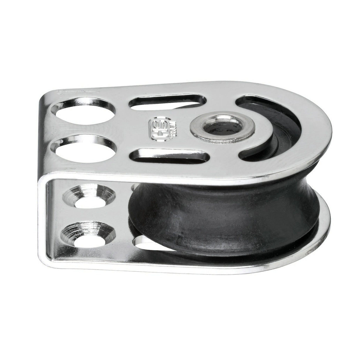 Sprenger Umlenk-Block Liegeblock aus rostfreiem Edelstahl, Seilrolle, Made in Germany