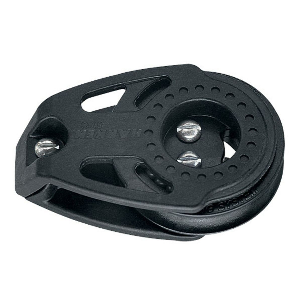Carbo Block 57 mm, liegend, leicht und hoch belastbar, Seilrolle, für Jollen und Sportboote