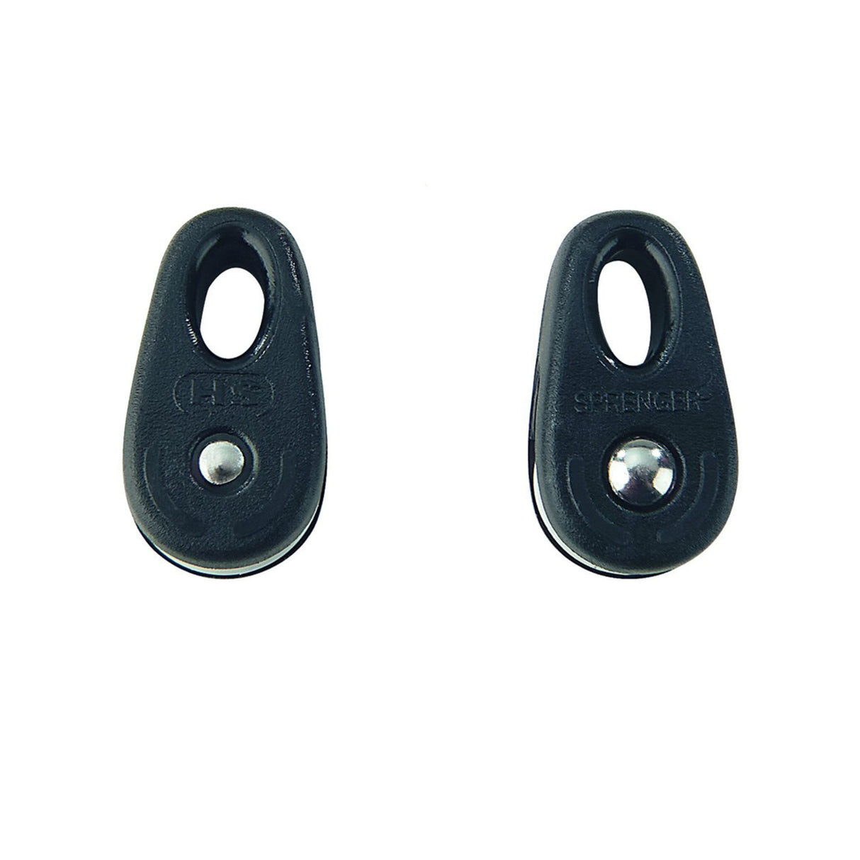 Sprenger Kiteblock 2er-Set UV-beständiger Kunststoff, Gleitlager, rostfreier Niet, hohe Bruchlast