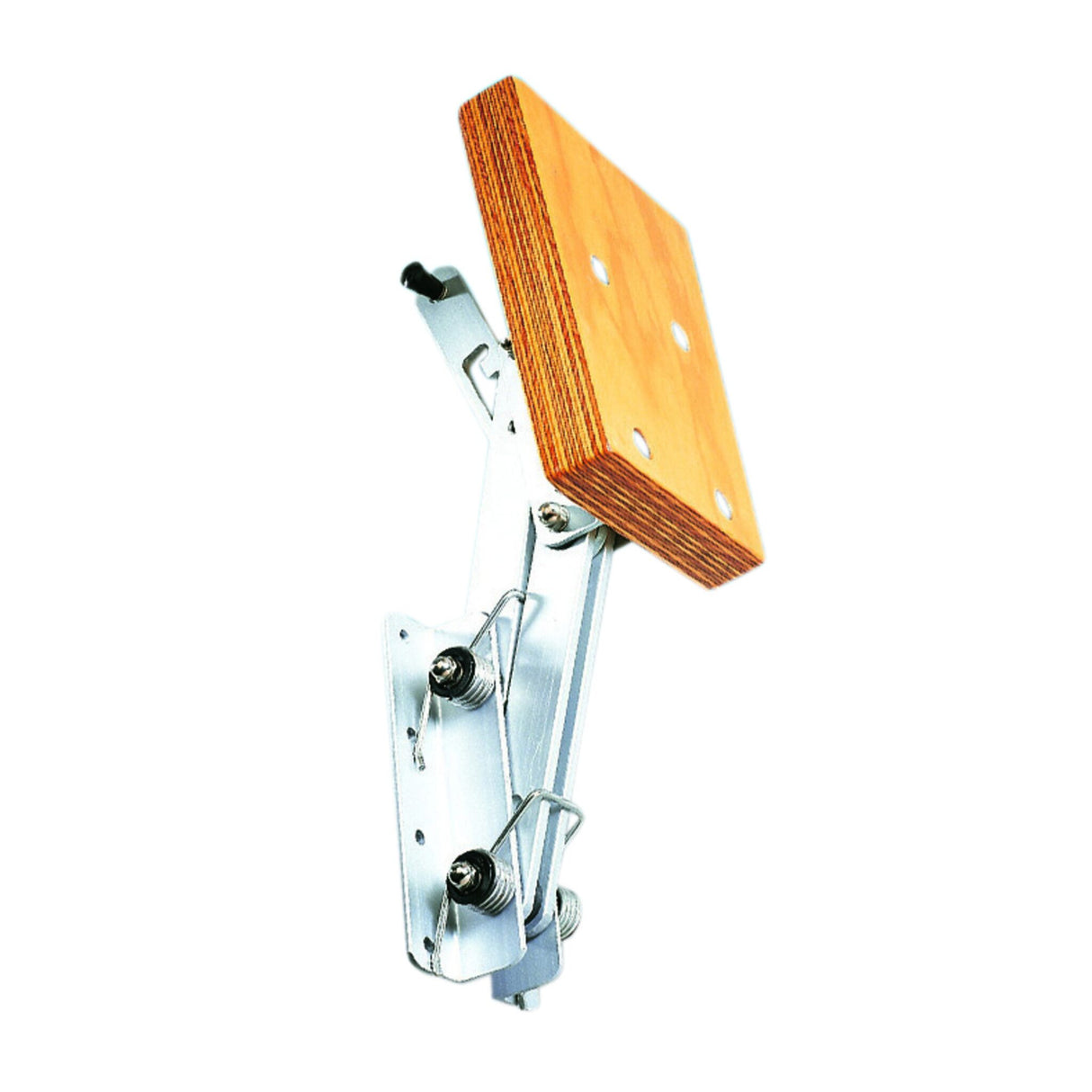 Eloxierte Aluminium Halterung für Außenbordmotoren, seefest, hohe Stabilität 25 cm Hubhöhe - bis max. 35 kg Motorgewicht