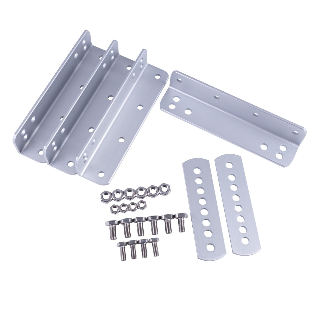 Verstellbarer Adapter Motorhalterung eloxiertes Aluminium, Spiegelheck-Ausgleich, 5°-30° einstellbar