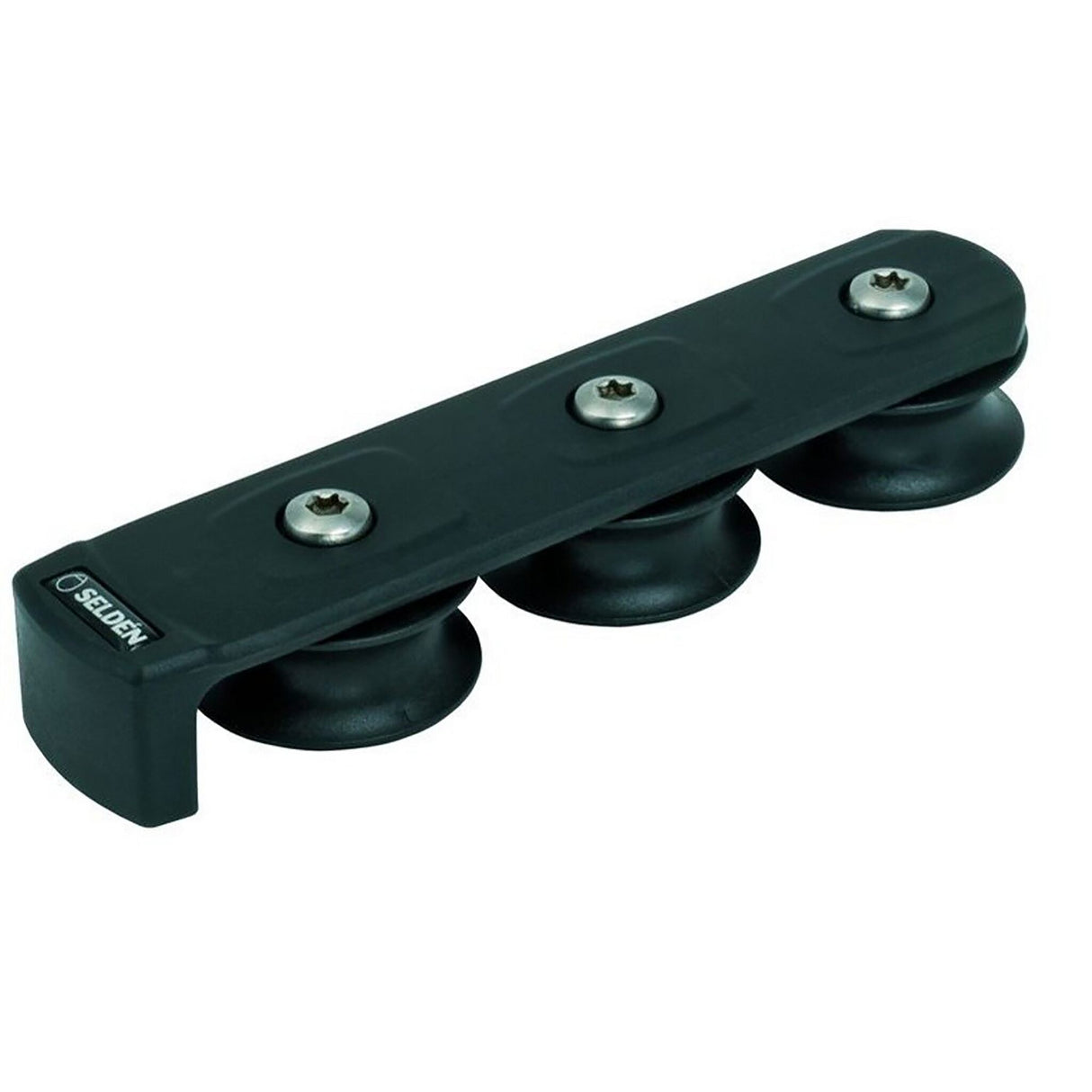 Seldén Fallenumlenkblöcke 3 Scheiben 40mm, Umlenkblock, für gewölbte Decks bis 14mm Tauwerk