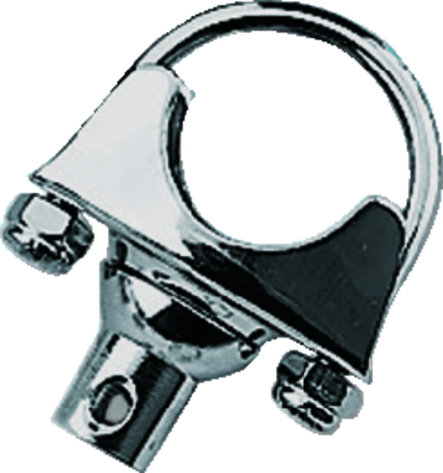 Adapter Relingstützen-Befestigung 22,25 mm, Relingstützen-Adapter, für Pins bis 10 mm