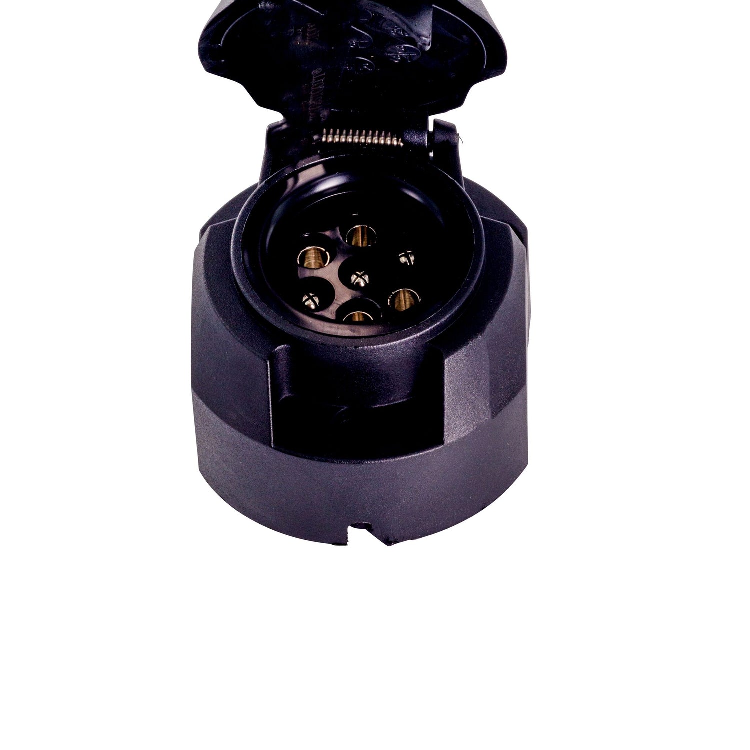 Trailersteckdose 7-polig für Trailerstecker, Adapter-kompatibel, hochwertig