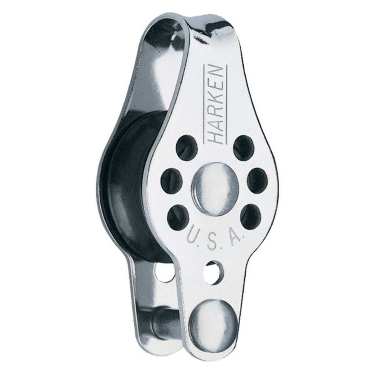 Micro Block 22 mm mit Hundsfott UV-stabile Kugellager, Segelblock, rostfreie Stahlwangen