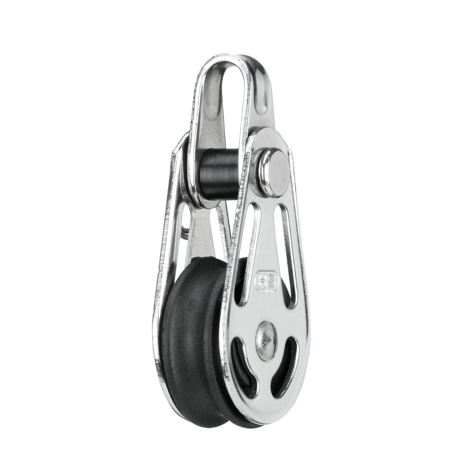 Sprenger Gleitlagerblock, einscheibig mit demontierbarem Bügel, Seilrolle aus UV-beständigem Kunststoff, Made in Germany - 6 - 12 mm
