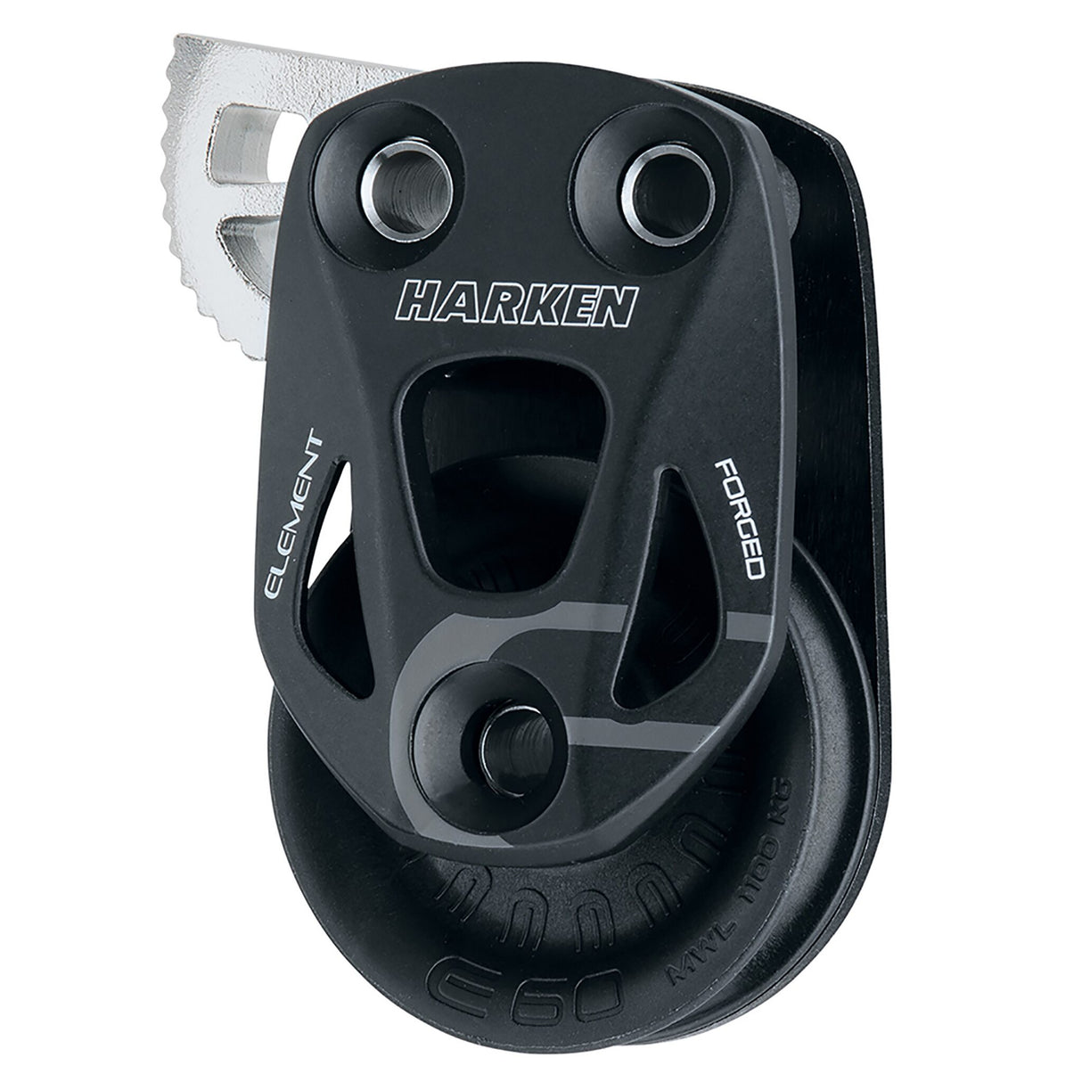 Harken Umlenkblock liegend, Hochbelastbarer Block mit Lockoff zur Tauwerksicherung - 14 - 16 mm