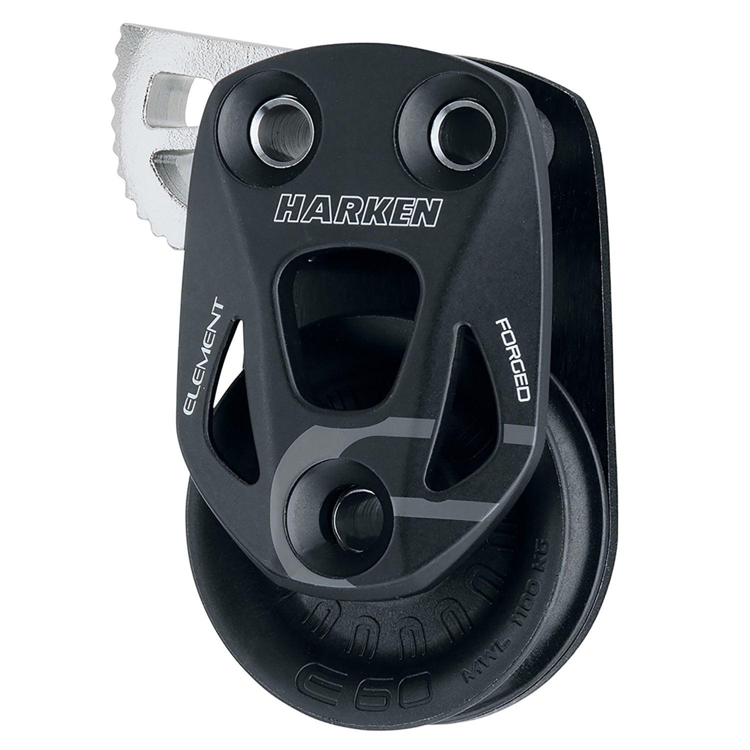 Harken Umlenkblock liegend, Hochbelastbarer Block mit Lockoff zur Tauwerksicherung - 14 - 16 mm