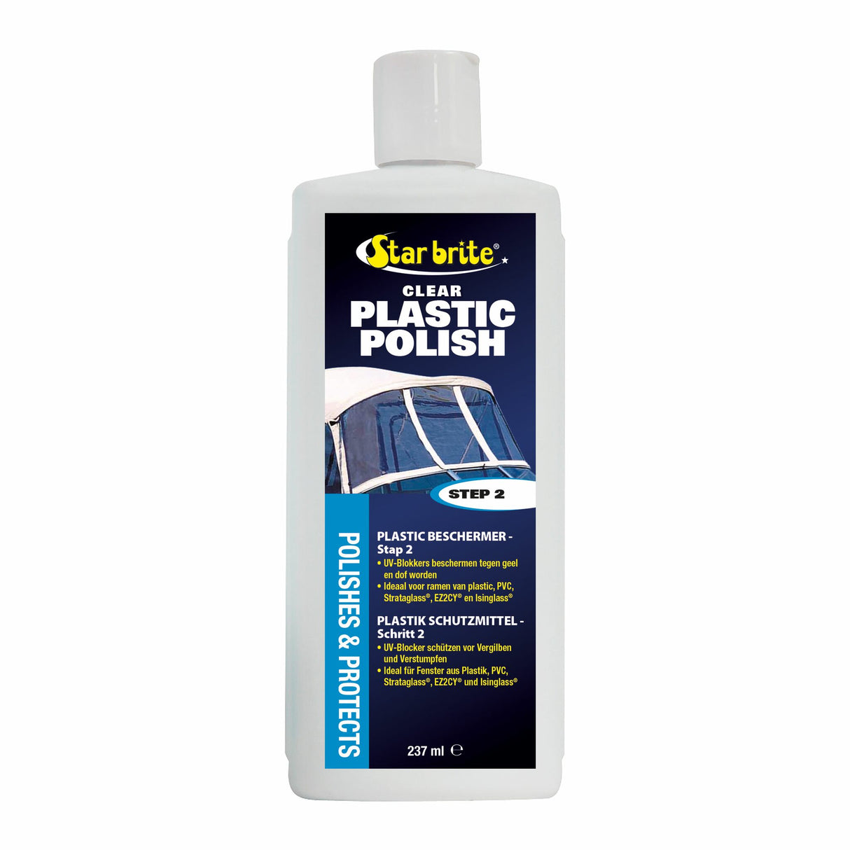 Star brite plastic protectant 237 ml, plastic care, optimal protection against deposits