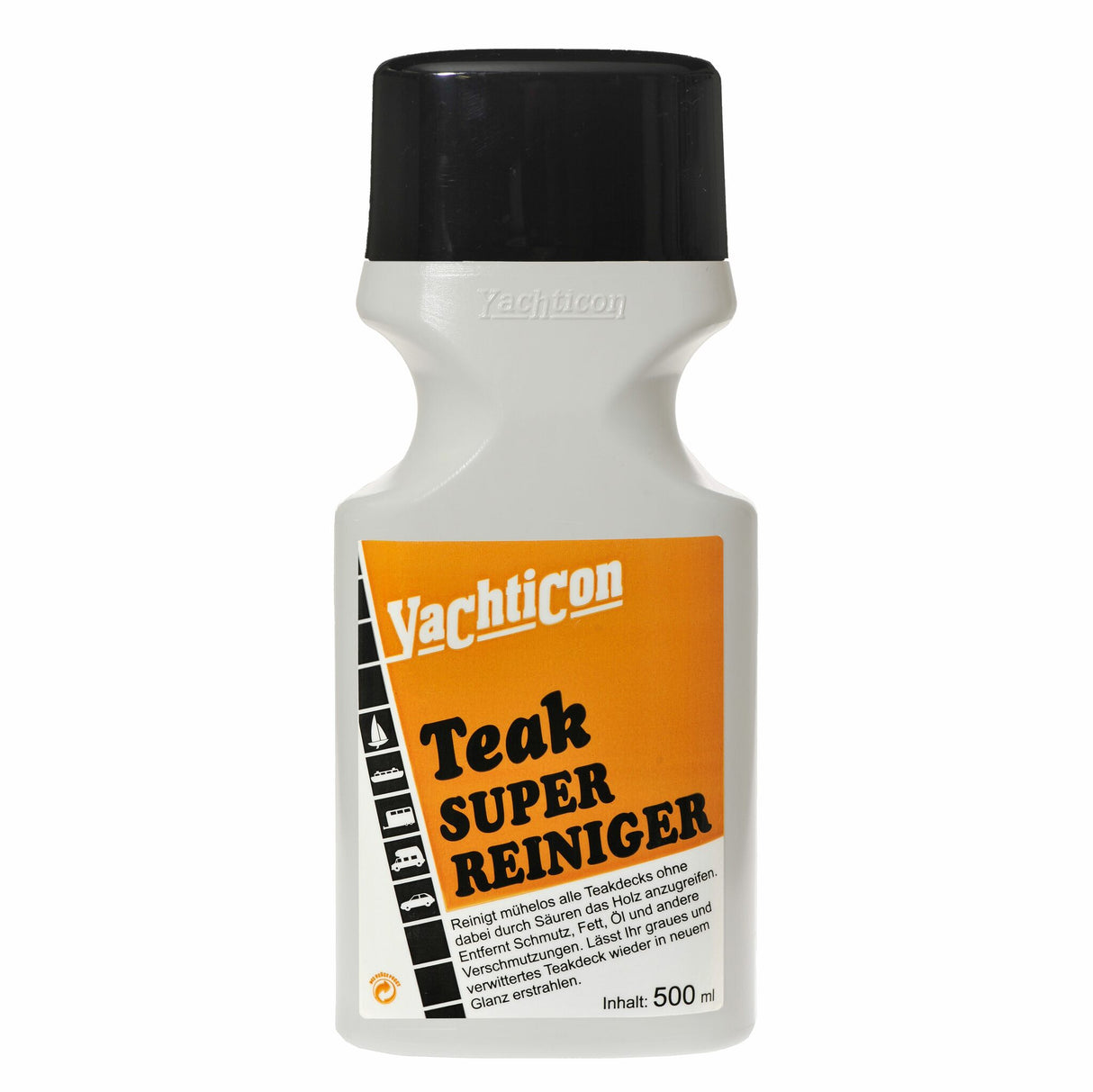 Yachticon Teak Super Cleaner gentle clean deck care, wood protection, without acids or alkalis
