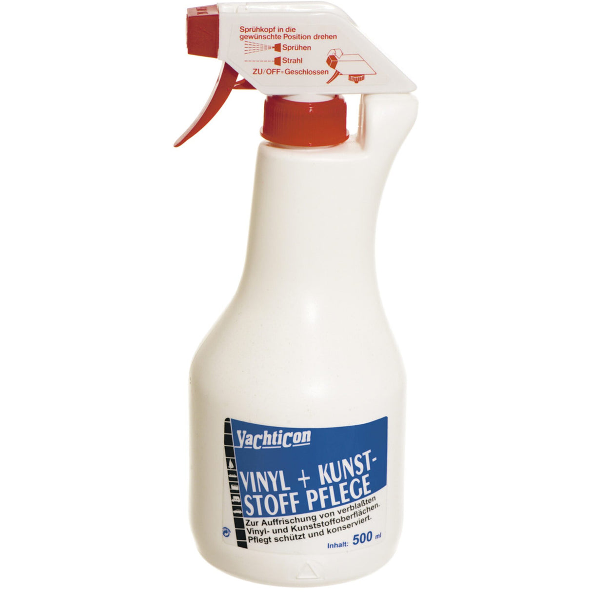 Yachticon Plastic Care Vinyl and artificial leather cleaner, brilliant shine, dust-repellent