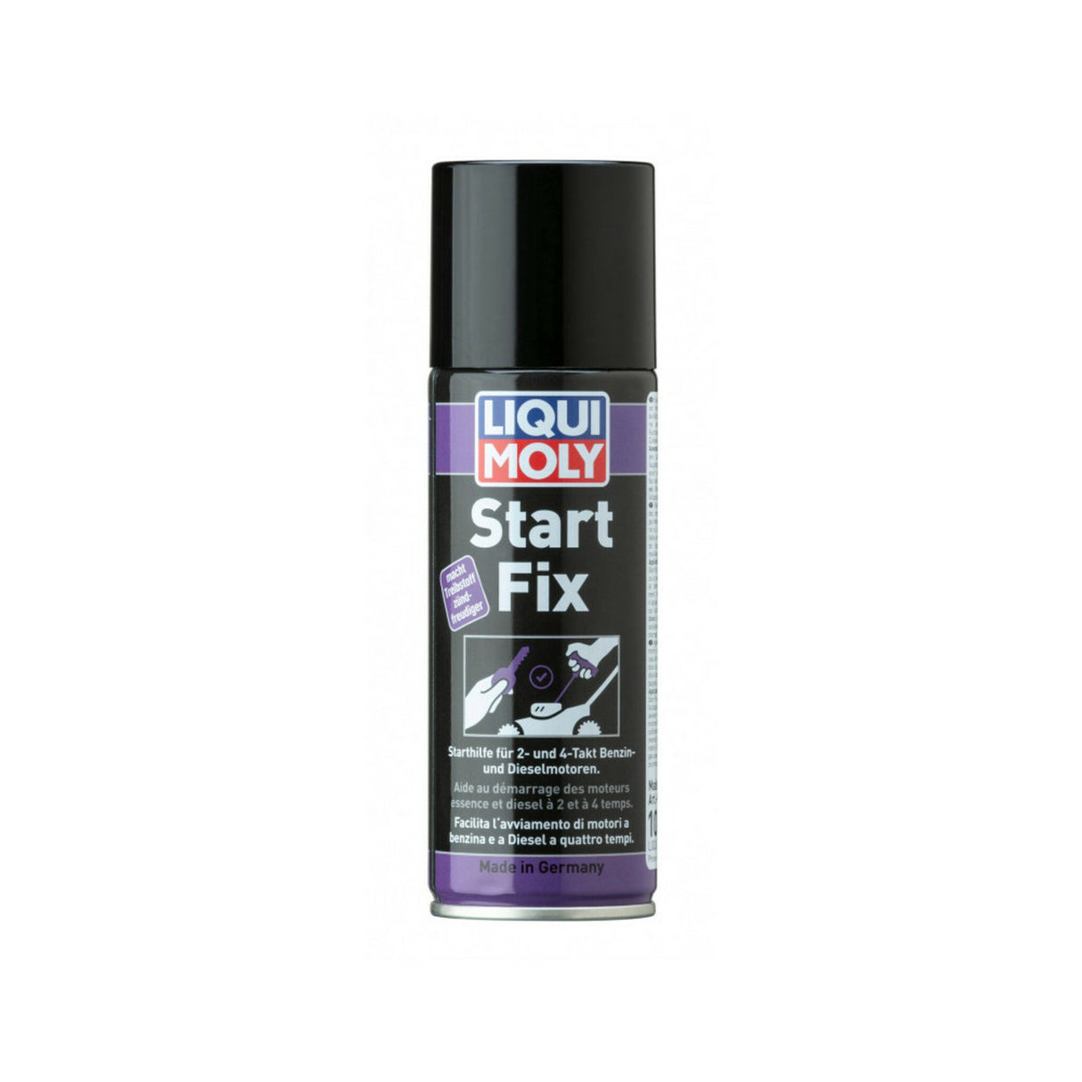 Liqui Moly Starthilfe-Spray zuverlässige Motorenzündung, Motorstart-Spray, für Benzin und Dieselmotoren, 200 ml