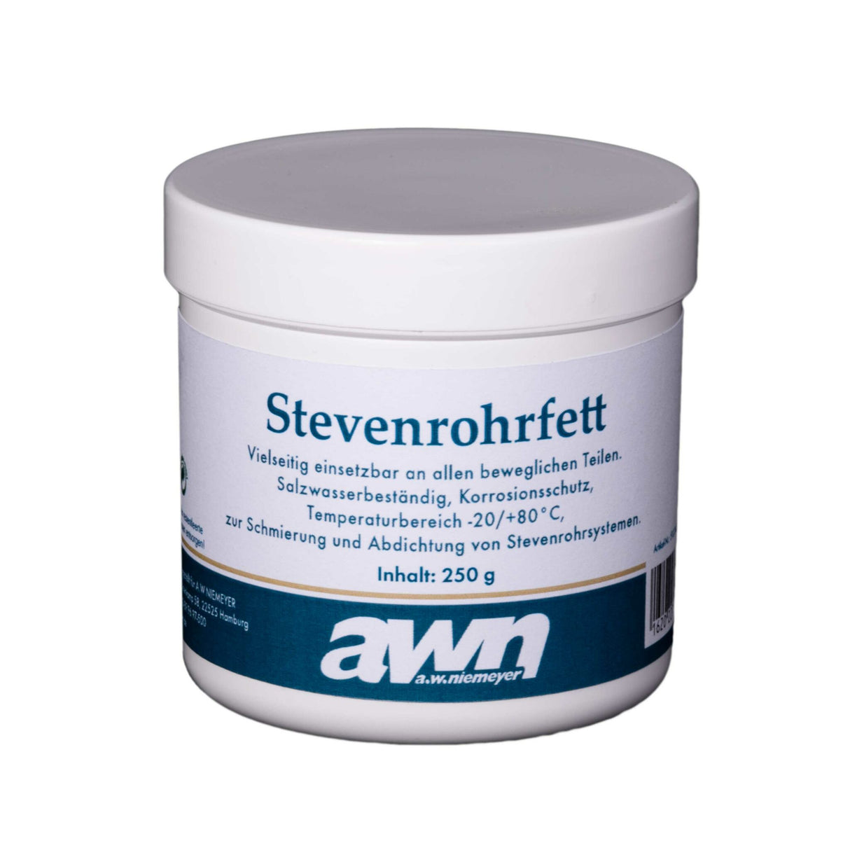 awn Stevenrohrfett Salzwasserbeständig, Schmiermittel, Hoher Korrosionsschutz 250g