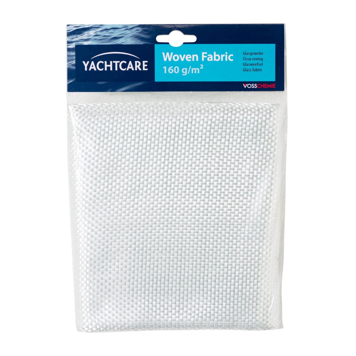 Yachtcare Glasgewebe Verstärkungsmittel 160 g/m², Glasfasergewebe, optimal für Polyester- und Epoxidharzverbund