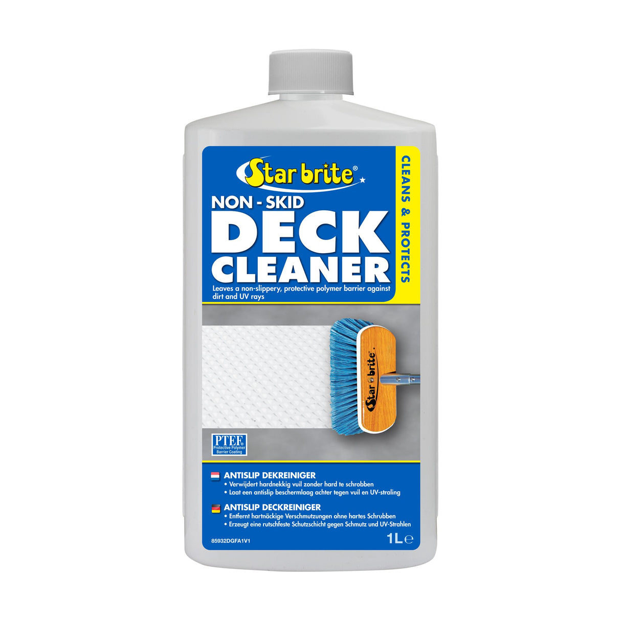 Star brite Antislip-Reiniger 1000 ml rutschfeste Bootsdecks, Tiefenreinigung, lackierte Flächen