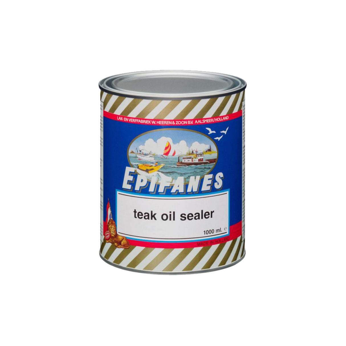 Epifanes Teak Oil Sealer Alkydharz-Leinöl, Imprägnieröl, matte Schutzschicht gegen Ergrauen