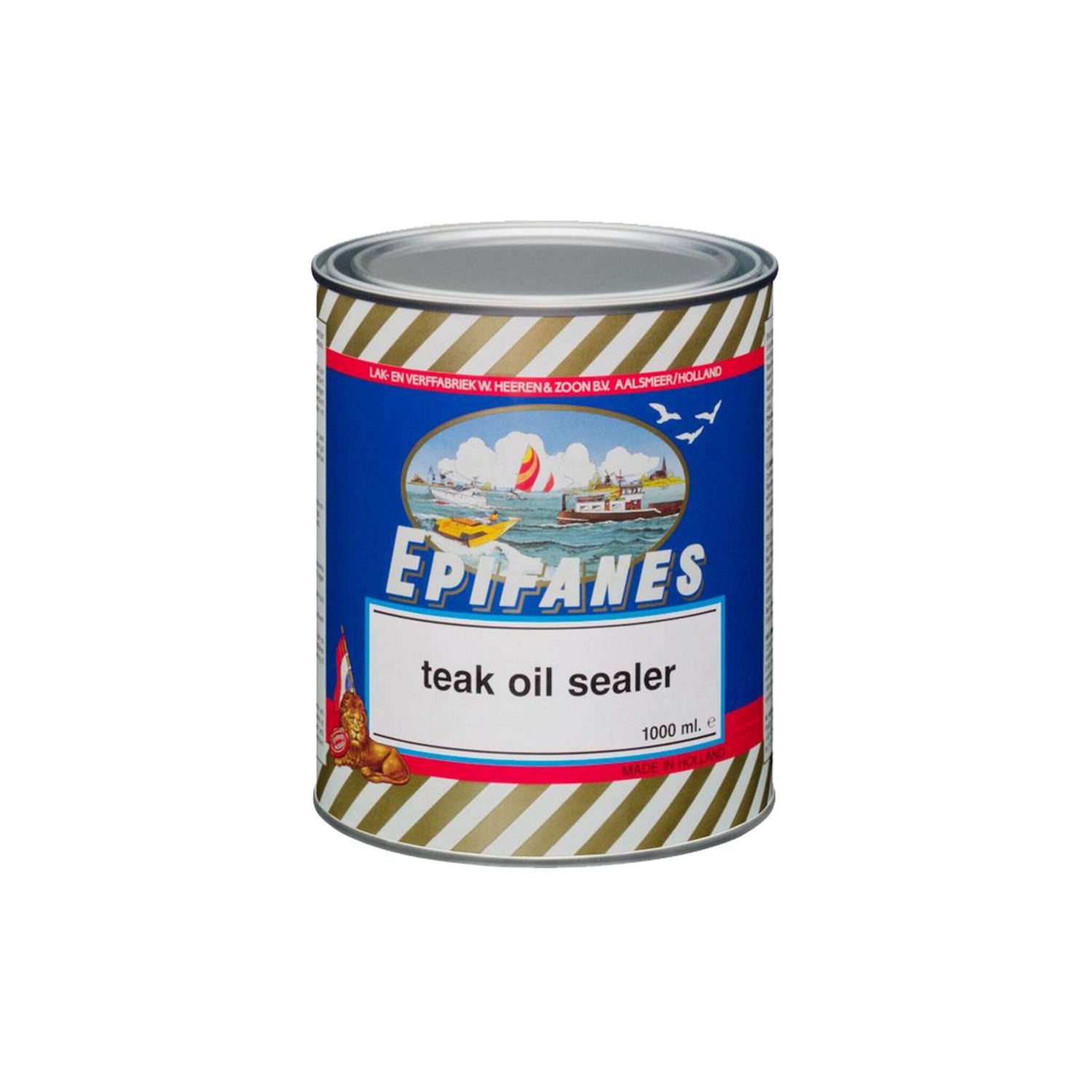 Epifanes Teak Oil Sealer Alkydharz-Leinöl, Imprägnieröl, matte Schutzschicht gegen Ergrauen
