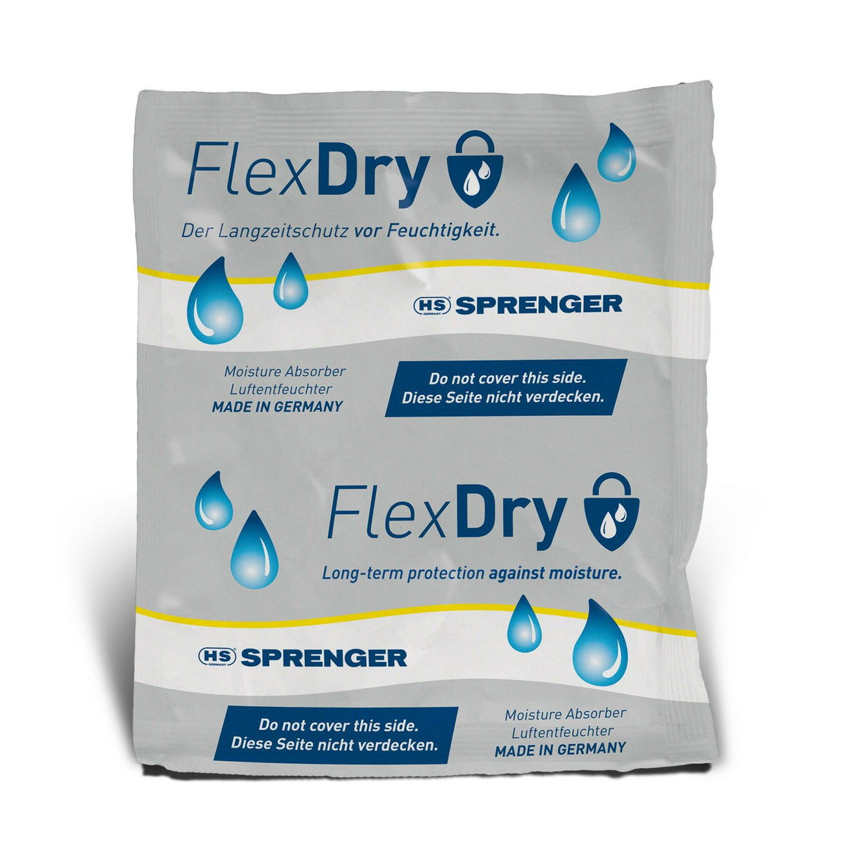 Sprenger Luftentfeuchter FlexDry, Raumentfeuchter 200% Feuchtigkeitsaufnahme, kompakte Platzierung überall