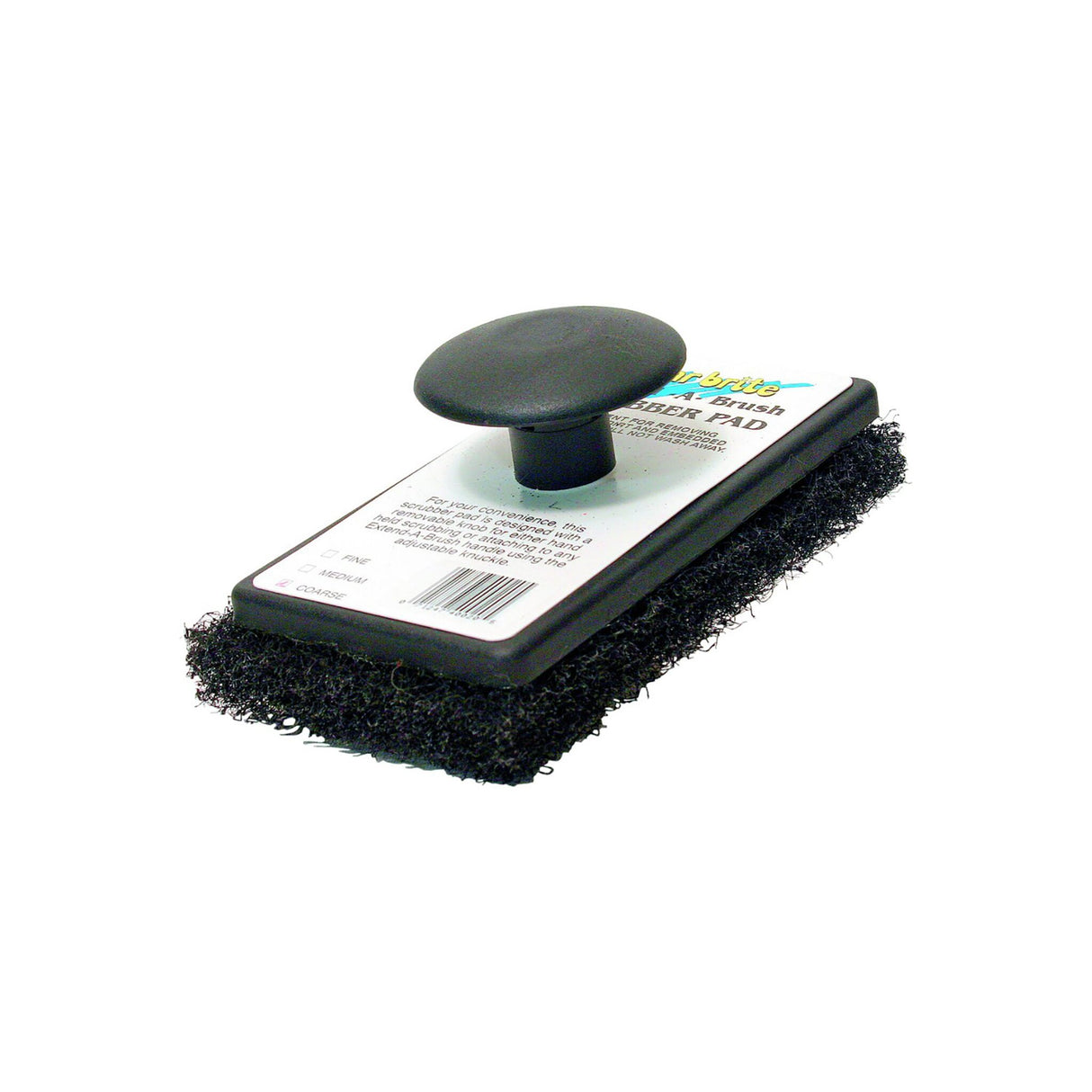 Star brite Handschrubberbürsten für intensive Untergrundreinigung, Hochleistungs-Reinigungsbürsten 190x110x25 mm - mittel, hart, weich