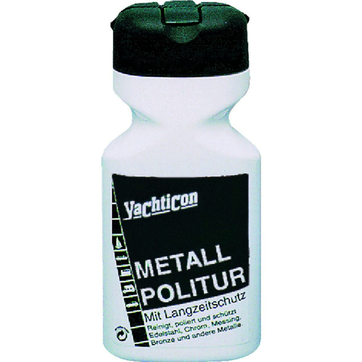 Yachticon Metal Polish Stainless Steel Chrome Brass Bronze Cleaning Polish, long-lasting protection