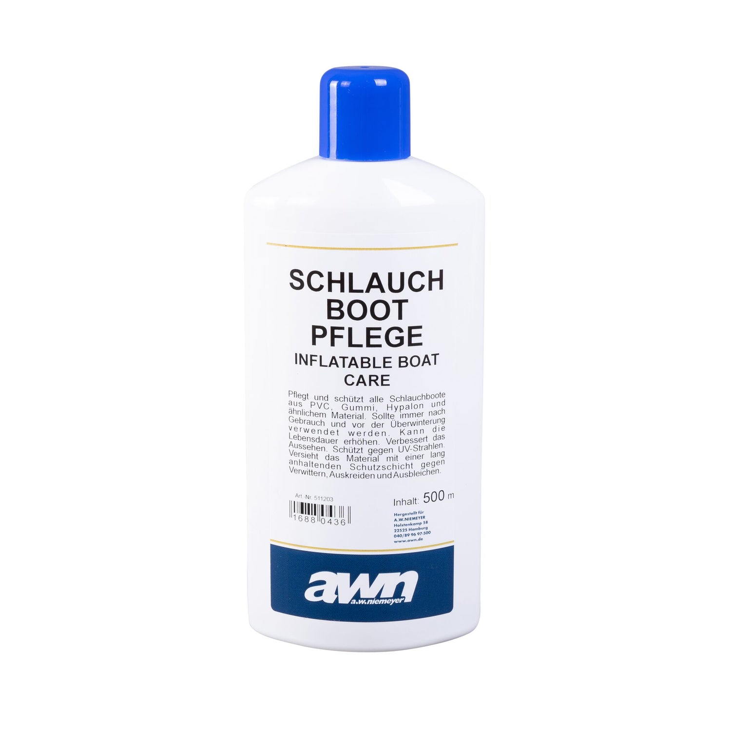 awn Schlauchbootpflege 500 ml, Reinigungsmittel, UV-Schutz & werterhaltend
