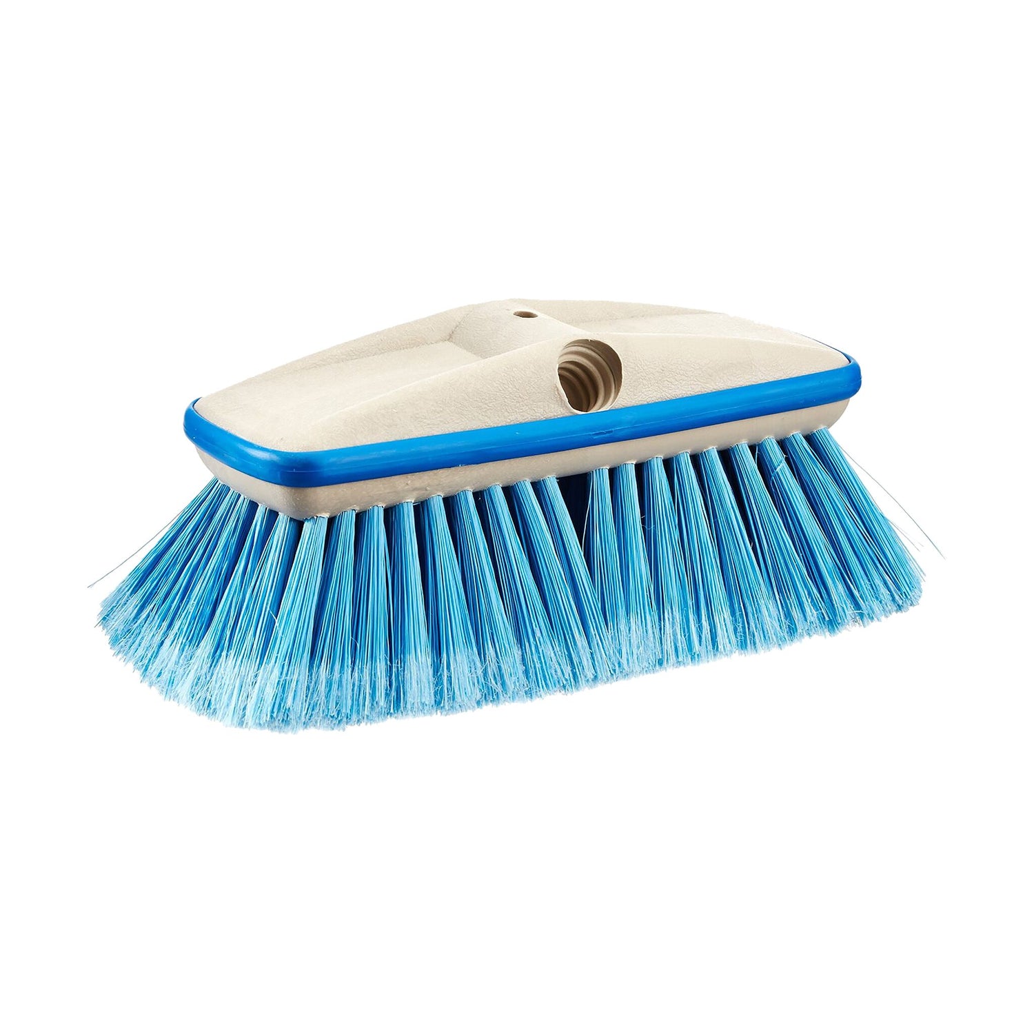 Star brite Decksbürste Medium, Reinigungsbürste, hochdichte Star prene-Fasern, kratzfreier Gummipuffer