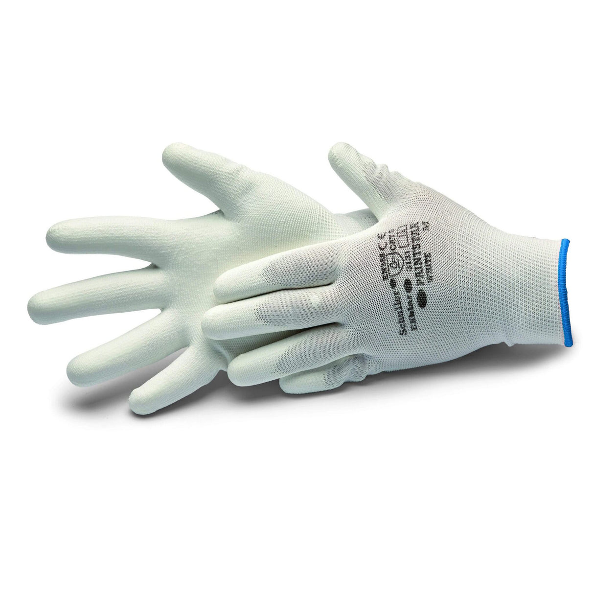 Schuller Eh'klar work gloves PU-coated, protective gloves for painters, certified according to DIN EN 388-3131