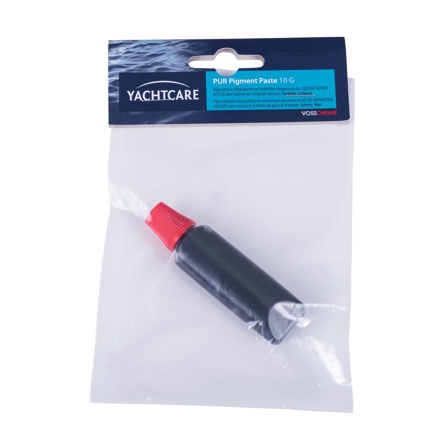 Yachtcare Abtönpaste 10g, Gelcoat-Farbmischung, perfekte Farbanpassung für Reparatursets - grün, gelb, blau, schwarz, weiß, rot