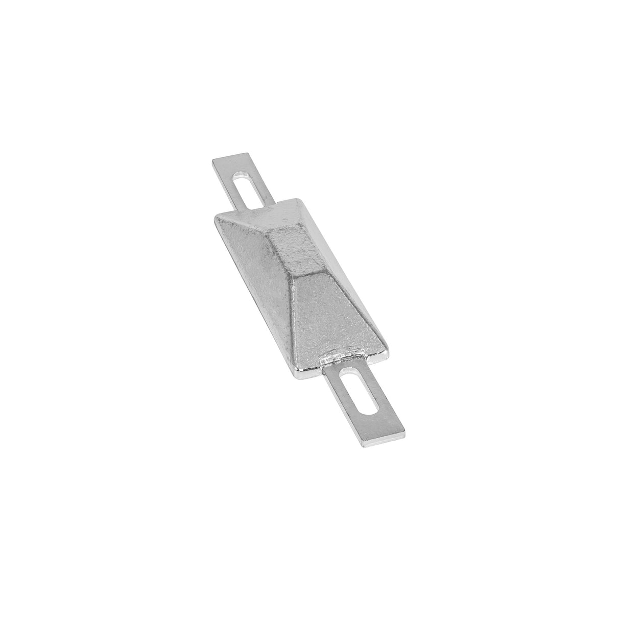 tecnoseal Zink-Flachanode vorgebohrt, Anode Lochabstand 120 mm, ideal für Salzwasser