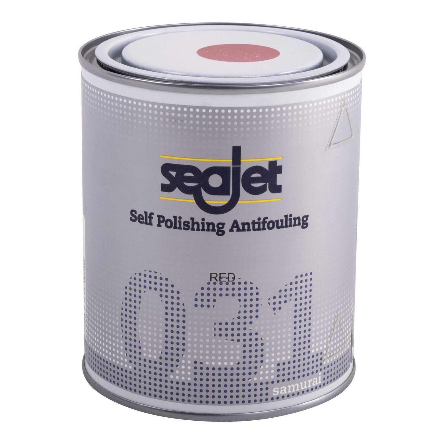 Seajet Antifouling 031 Samurai, zinnfreies Bootsemission, selbstpolierend, guter Bewuchsschutz - 0.75 - 2.5 l rot, blau, schwarz, lichtgrau