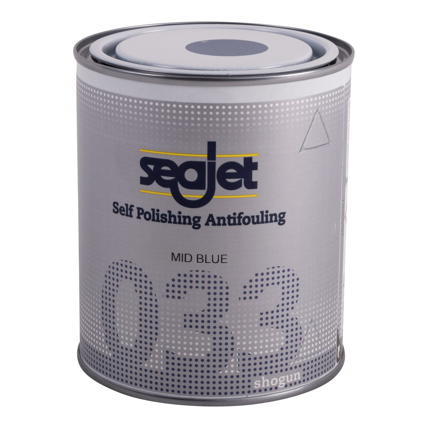 Seajet Antifouling 033 Shogun zinnfreies, selbstpolierendes Bootsanstrichmittel für hohen Bewuchsschutz, langlebig bis zu 2 Saisons - 0,75 - 2,5 l dunkelblau, schwarz, dunkelgrau, mittelblau, rot