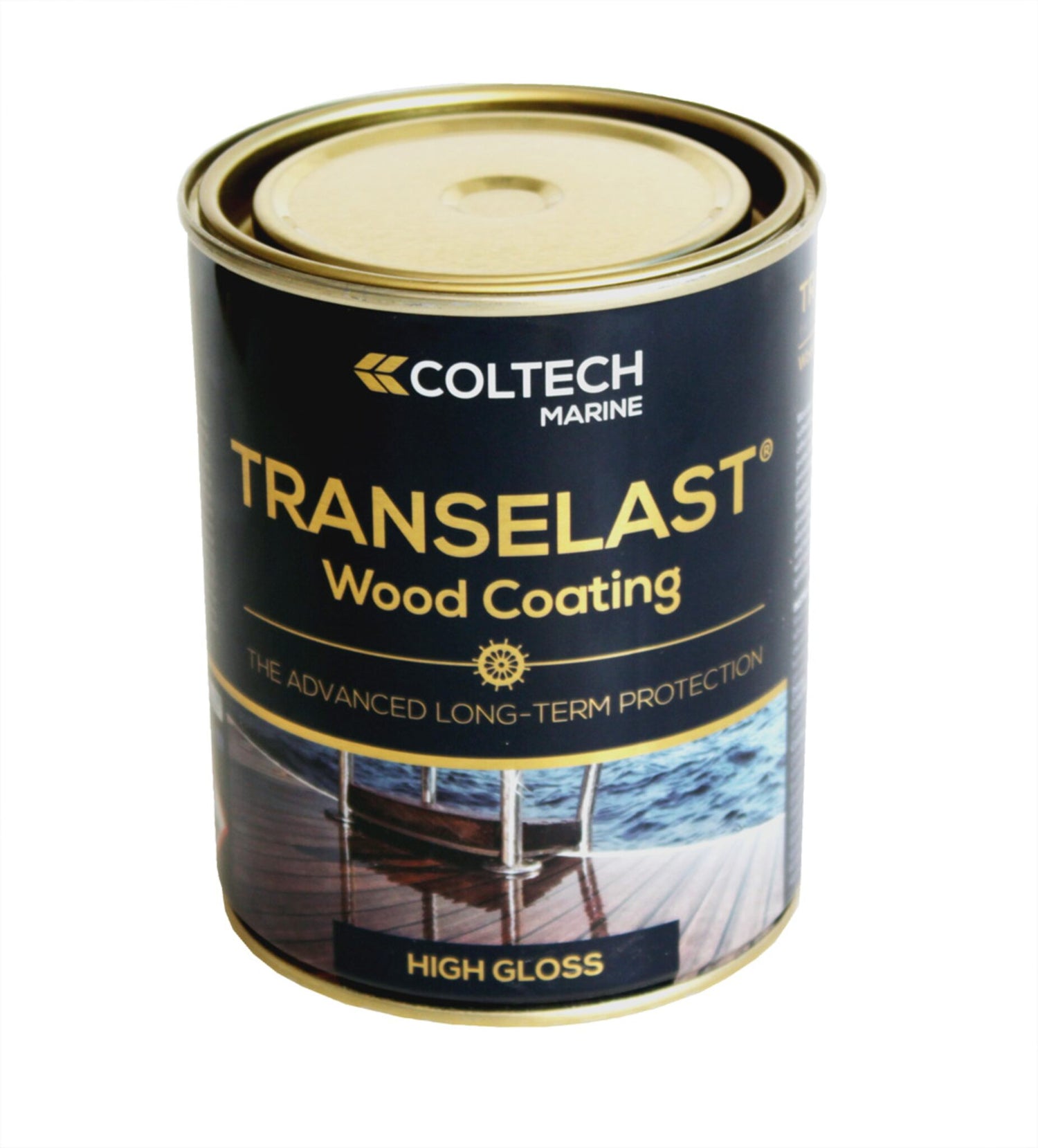 COLTECH Transelast Bootsbeschichtung 1-Komponenten, transparente und UV-beständige Schutzbeschichtung für Holz und weitere Oberflächen - 0,75 - 5 l