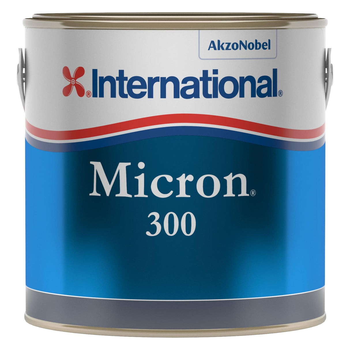 International Antifouling Micron 350, selbstpolierendes Antifouling für GFK, Holz, Stahl und Blei, effektiver Schutz vor Bewuchs - 0.75 - 2.5 Liter, rot, dover-weiß, blau, schwarz, marineblau, dunkelgrau, grün