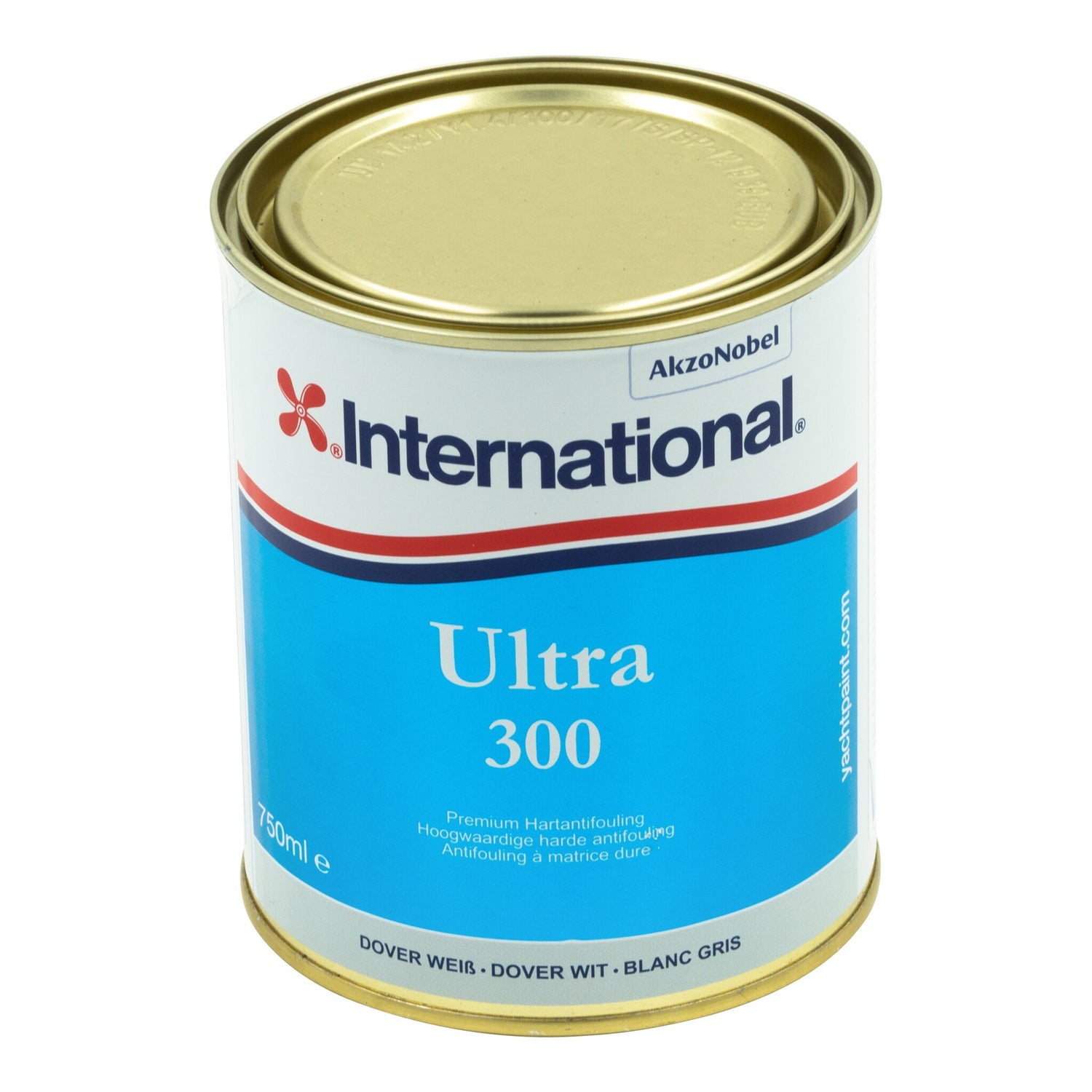 International Antifouling Ultra 300 selbstpolierendes Hartantifouling, Schutz vor Bewuchs, für Süß- und Salzwasser - 0.75 - 2.5 l, marineblau, schwarz, dover-weiß, blau, dunkelgrau, rot, grün