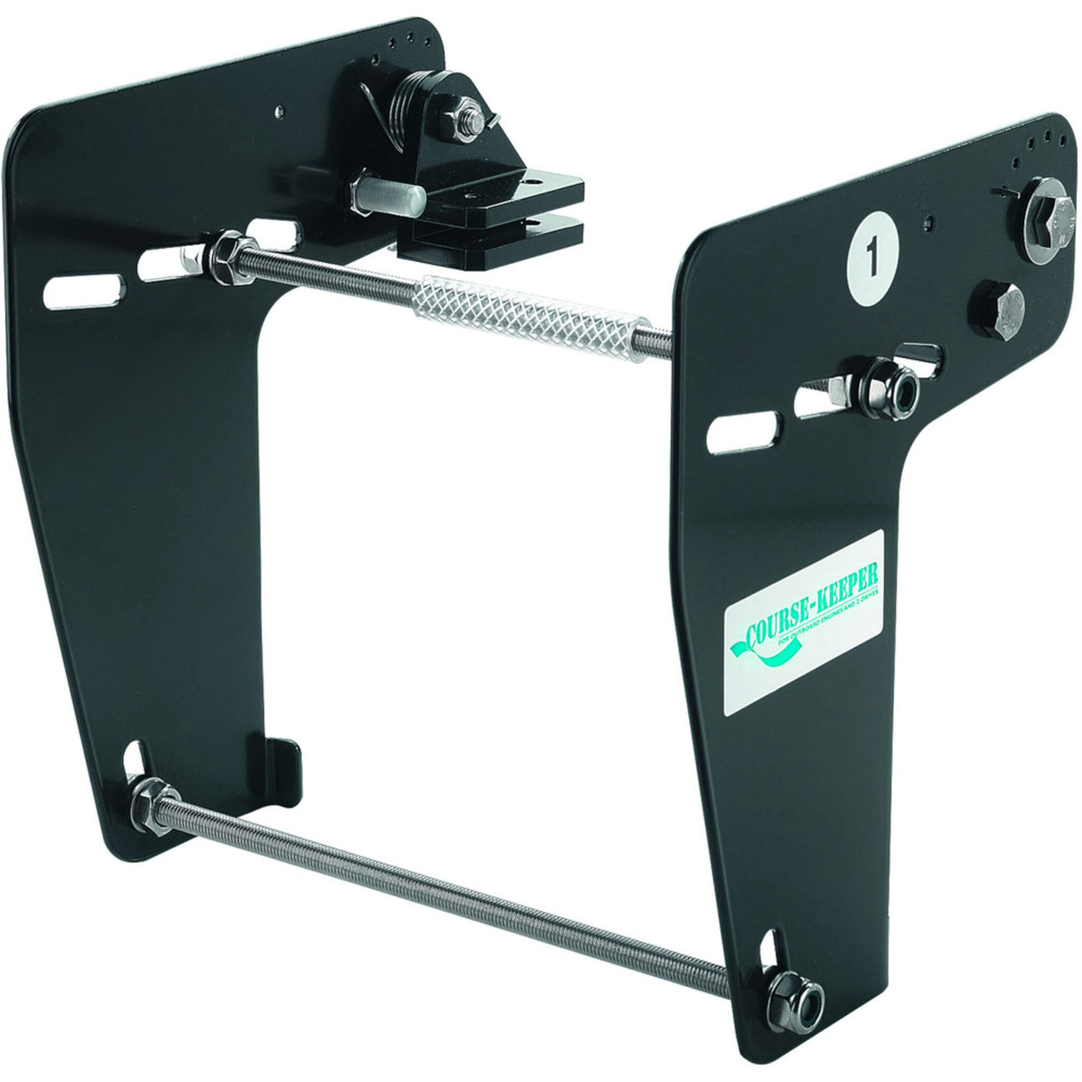 Sprenger Course-Keeper steering optimization for boats, double rudder with maintenance-free construction -