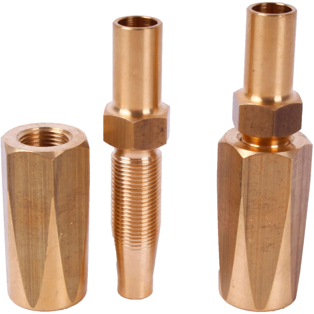 Schlauchkupplungen gerade Nylonleitung Ø 8 x 12 mm, Verbindungselemente, 1 Satz 2 Stück