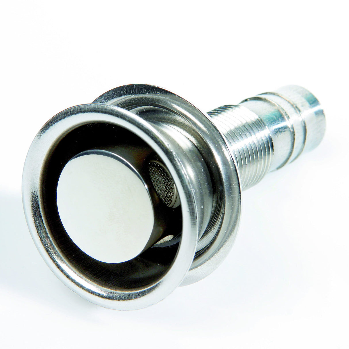 Tankentlüftungsstutzen, gerade, für 16 mm Schlauchanschluss, Entlüftungsventil, bündig montierbar