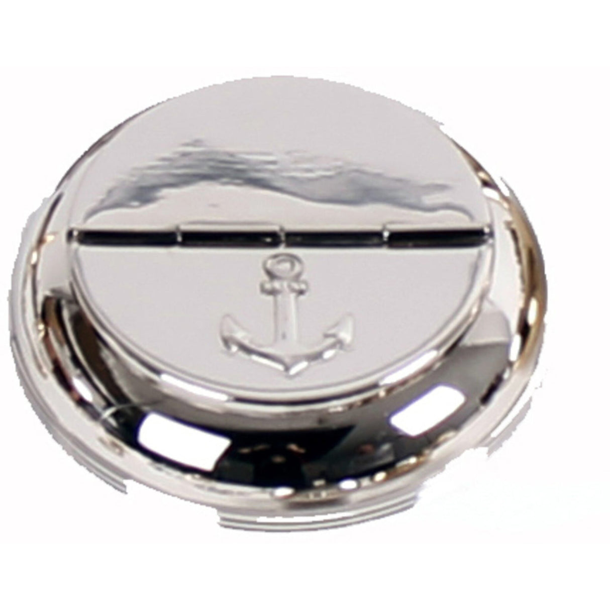 Ashtray anchor symbol, smokeless folding ashtray, handy for on the go - (optional with brass)
